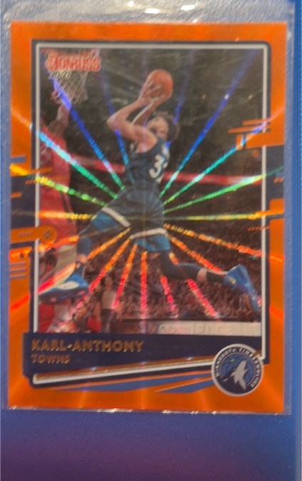 2020-21 Donruss Optic #79 Karl-Anthony Towns — front