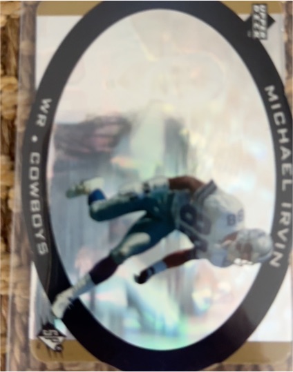 1996 Upper Deck SPx #WR Michael Irvin — front