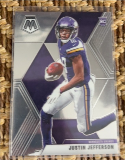 2020 Panini Mosaic #209 Justin Jefferson — front