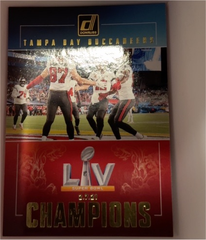 2021 Donruss Champions #C1 Tampa Bay Buccaneers — front