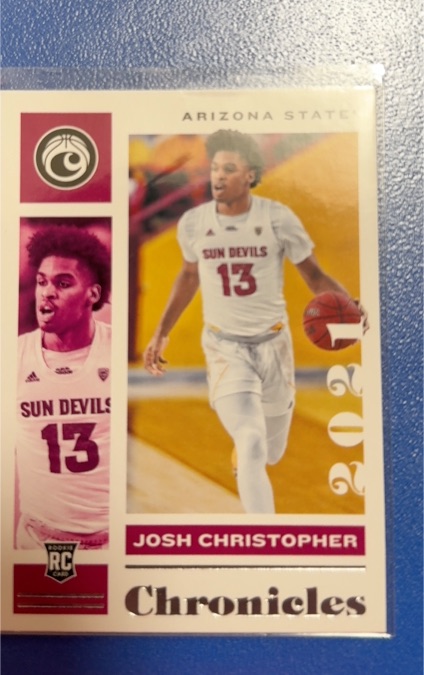 2021 Panini Chronicles Draft Picks #22 Josh Christopher — front