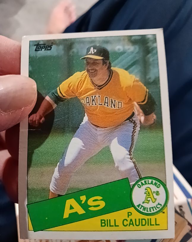 1985 Topps #685 Bill Caudill — front