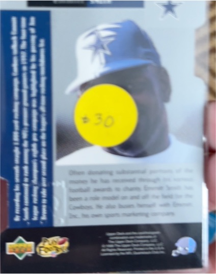1995 Upper Deck #30 Bob Hayes — front