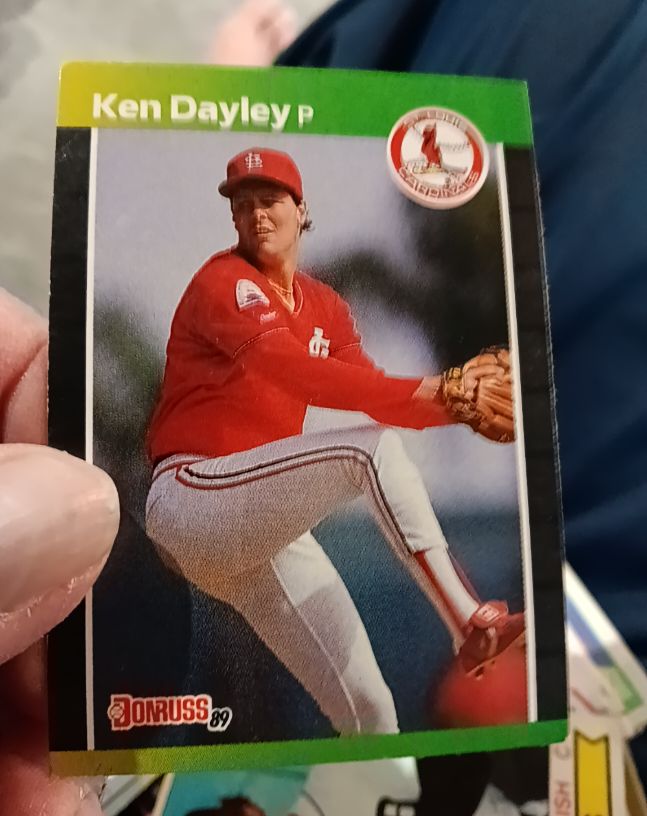 1989 Donruss #299 Ken Dayley St. Louis Cardinals — front