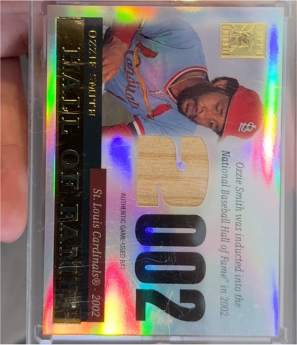 2004 Topps Tribute #TR-OS Ozzie Smith — front