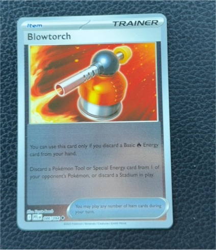 2025 Pokémon Phantasmal Flames #086 Blowtorch — front
