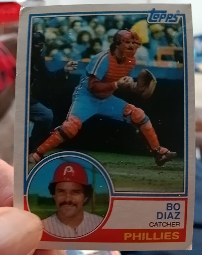 1983 Topps #175 Bo Diaz — front