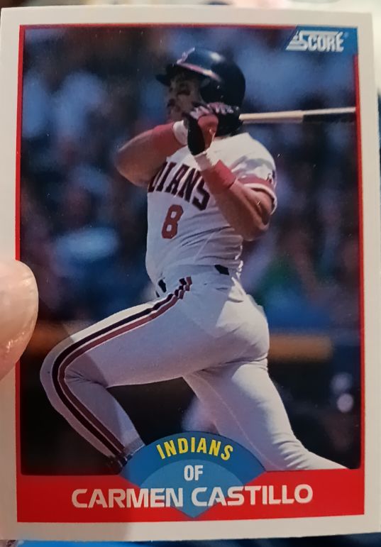 1989 Score #497 Carmen Castillo — front
