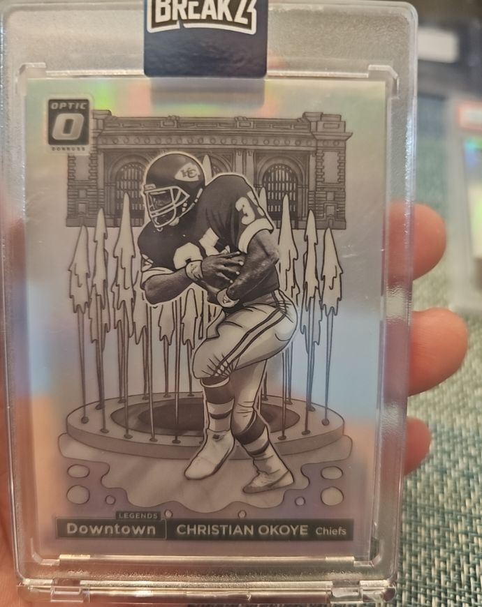 2024 Panini Donruss Optic #6 Christian Okoye Downtown Legends — front