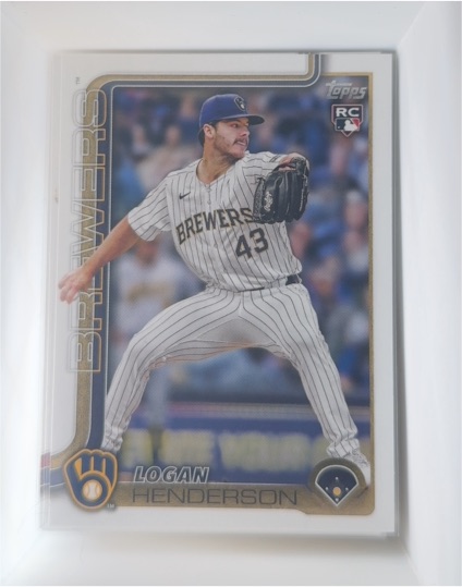 2025 Topps Update #US137 Logan Henderson — front