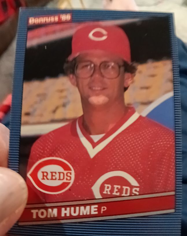 1986 Donruss #365 Tom Hume — front