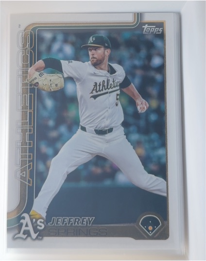 2025 Topps Update #US283 Jeffrey Springs — front