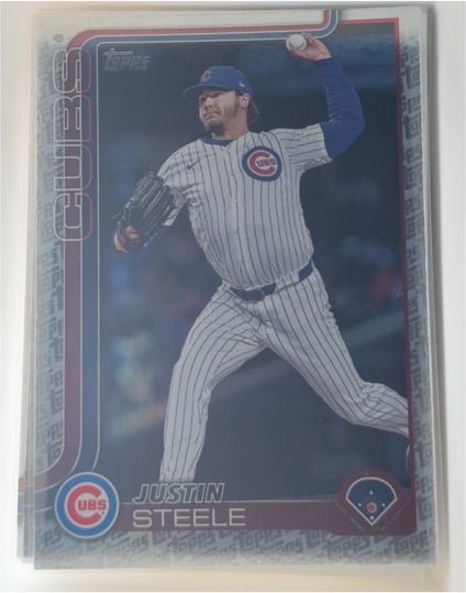 2025 Topps Chrome Update #USC3 Justin Steele — front