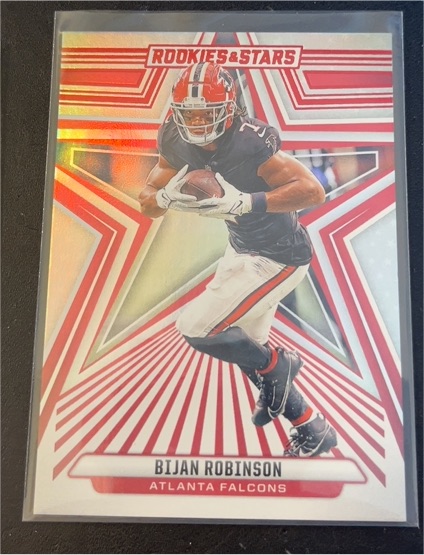 2024 Panini Rookies & Stars #7 Bijan Robinson — front