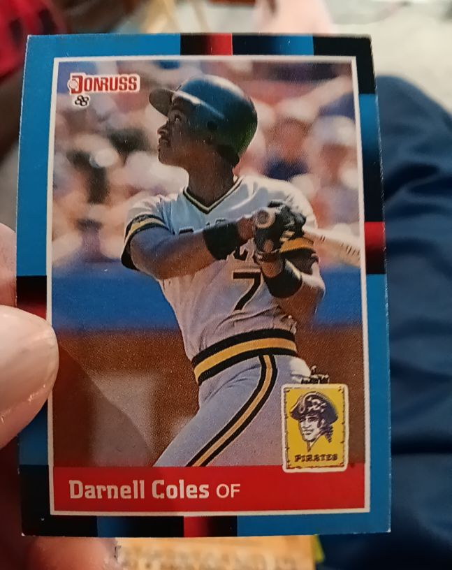 1988 Donruss #572 Darnell Coles — front