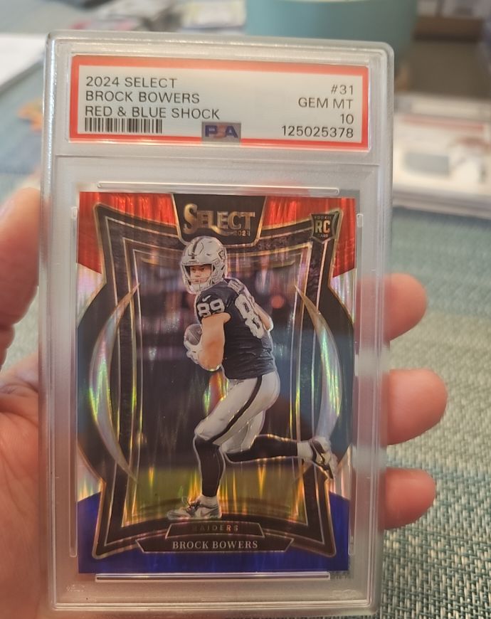 2024 Panini Select #31 Brock Bowers — front