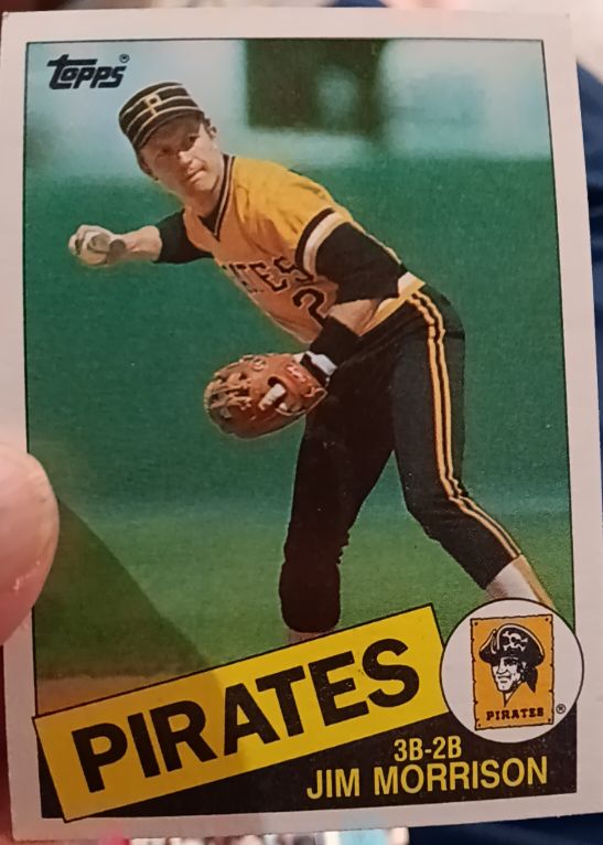 1985 Topps #433 Jim Morrison — front