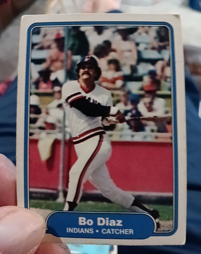 1982 Fleer #364 Bo Diaz — front
