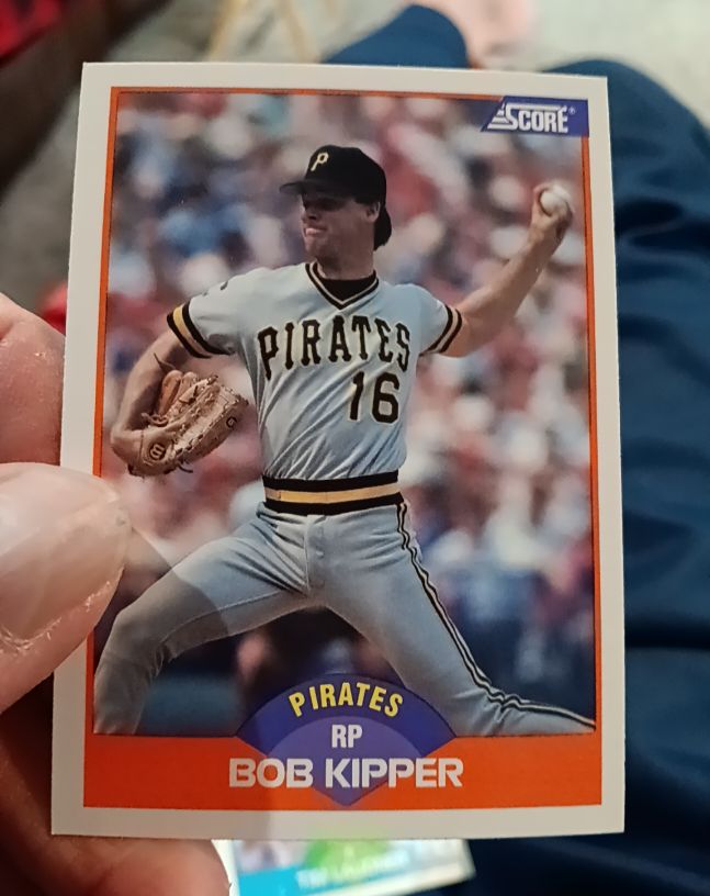 1989 Score #331 Bob Kipper — front