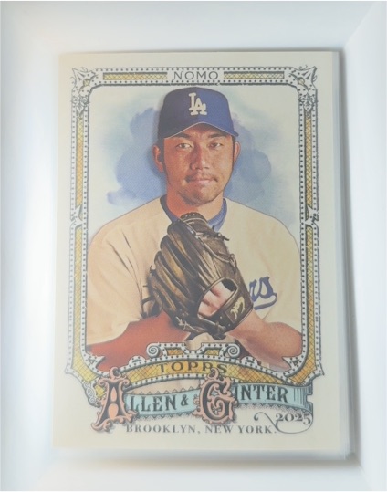 2025 Topps Allen & Ginter #306 Hideo Nomo — front