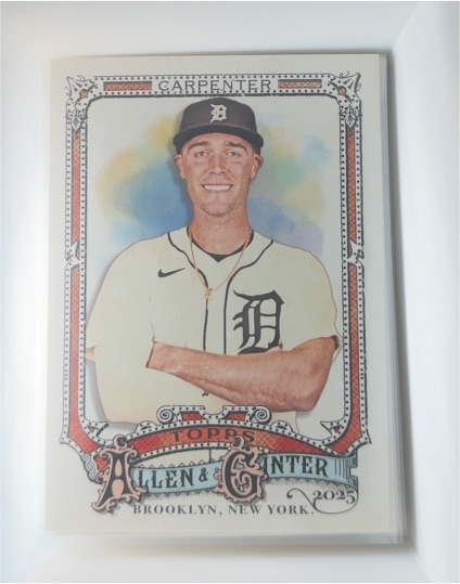 2025 Topps Allen & Ginter #158 Kerry Carpenter — front