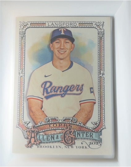 2025 Topps Allen & Ginter #106 Wyatt Langford — front