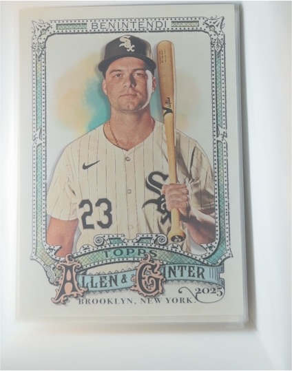 2025 Topps Allen & Ginter #193 Andrew Benintendi — front