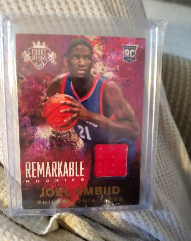 2014-15 Panini Court Kings Remarkable Rookies #26 Joel Embiid — front