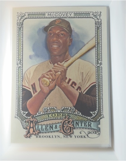 2025 Topps Allen & Ginter #302 Willie McCovey — front