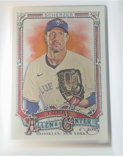 2025 Topps Allen & Ginter #140 Max Scherzer — front