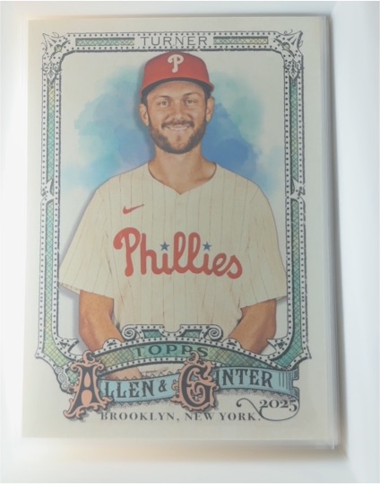 2025 Topps Allen & Ginter #141 Trea Turner — front