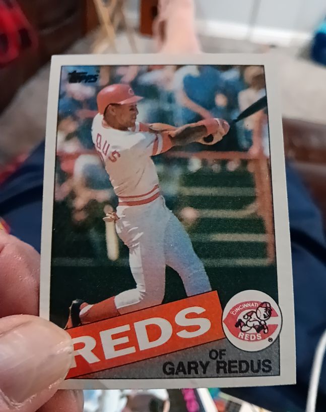 1985 Topps #146 Gary Redus — front