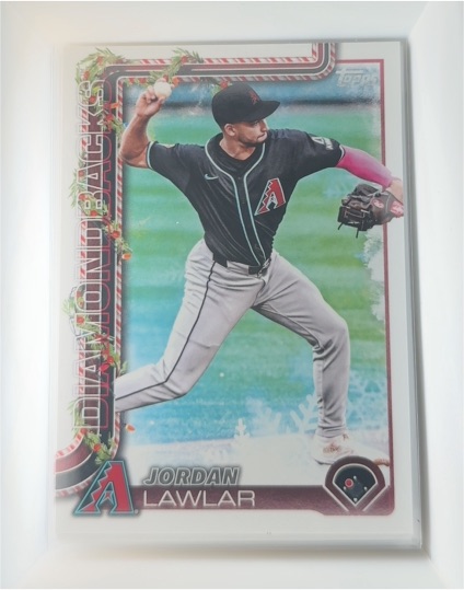 2025 Topps Holiday #H141 Jordan Lawlar — front