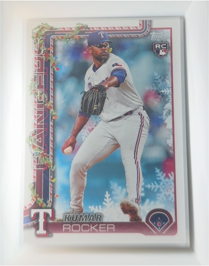 2025 Topps Holiday #H148 Kumar Rocker — front