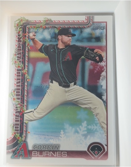 2025 Topps Holiday #H185 Corbin Burnes — front