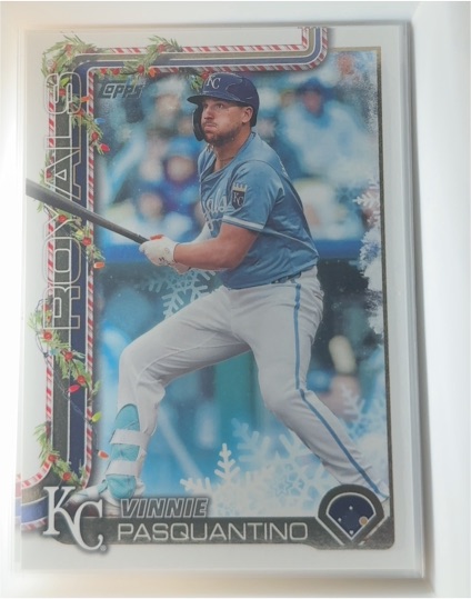 2025 Topps Holiday #H198 Vinnie Pasquantino — front