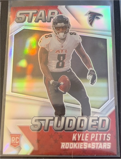 2021 Panini Rookies & Stars #SS-30 Kyle Pitts Star Studded Silver — front