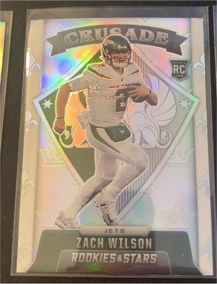 2021 Panini Rookies & Stars Crusade #CR-21 Zach Wilson — front