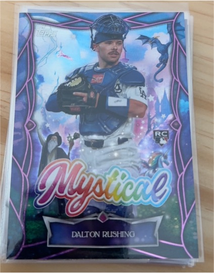 2025 Topps Update Series #MYS-13 Dalton Rushing — front
