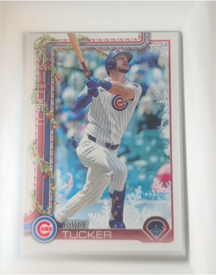 2025 Topps Holiday #H26 Kyle Tucker — front