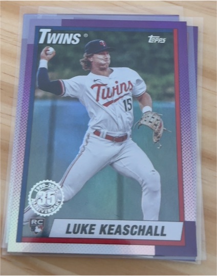 2025 Topps Update #U90-1 Luke Keaschall — front