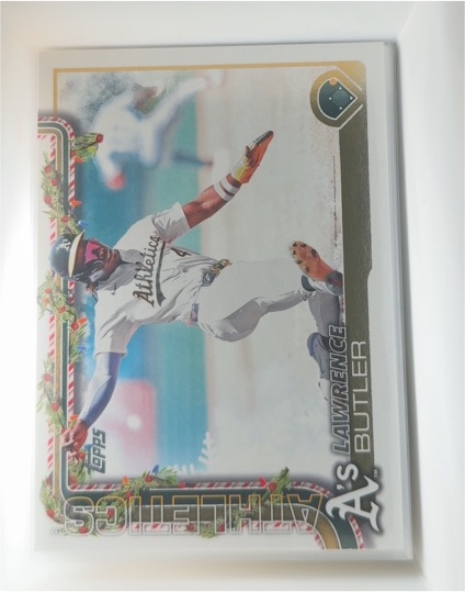 2025 Topps Holiday #H80 Lawrence Butler — front