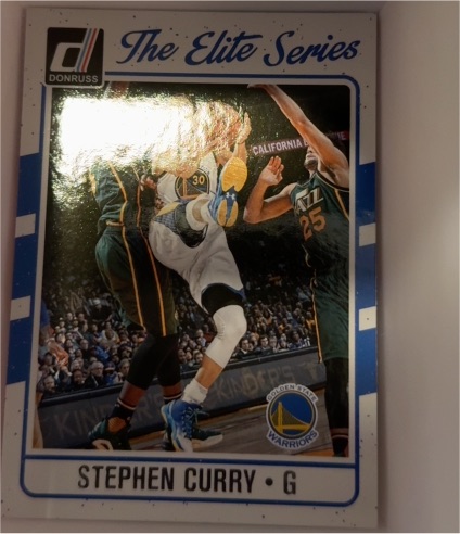 2016-17 Donruss #18 Stephen Curry The Elite Series — front