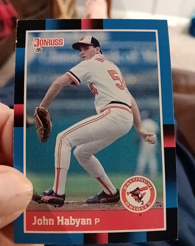 1988 Donruss #354 John Habyan — front