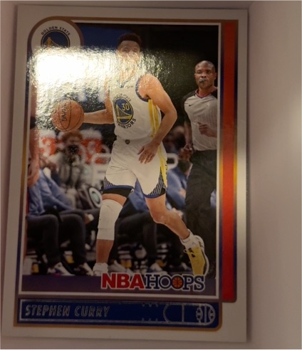 2021-22 Panini NBA Hoops #18 Stephen Curry — front