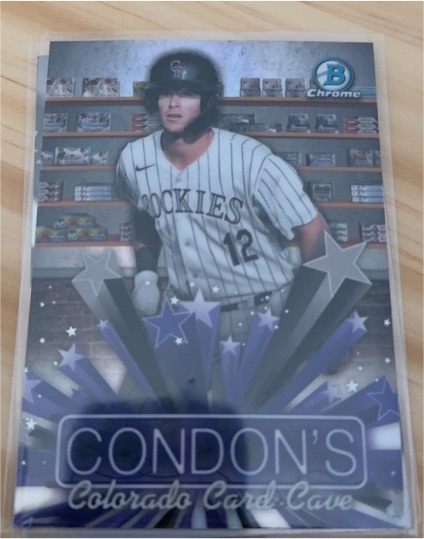 2025 Bowman Chrome #HS-14 Charlie Condon — front