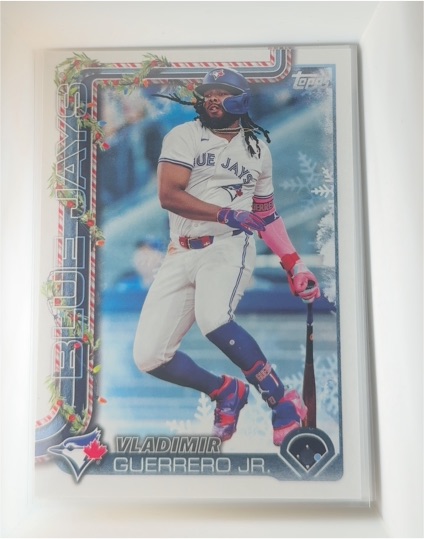2025 Topps Holiday #H66 Vladimir Guerrero Jr. — front