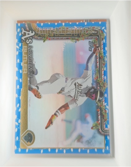 2025 Topps Holiday #H80 Lawrence Butler — front