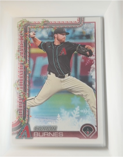 2025 Topps Holiday #H185 Corbin Burnes — front
