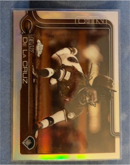 2025 Topps Chrome Update #USC189 Elly De La Cruz — front